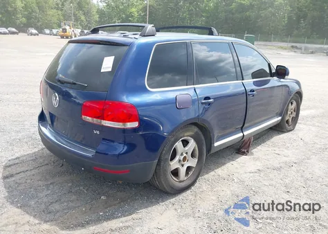 2004 Volkswagen Touareg V6 из США, поврежденный, VIN WVGBC67L24D013670